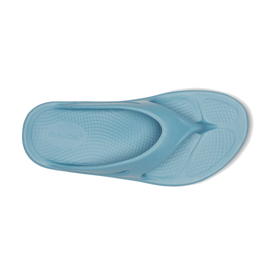 OOFOS Women's OOriginal Sandal Ocean Blue
