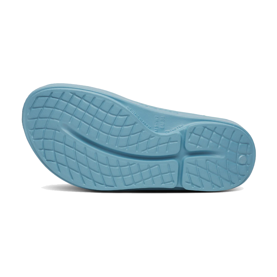 OOFOS Women's OOriginal Sandal Ocean Blue
