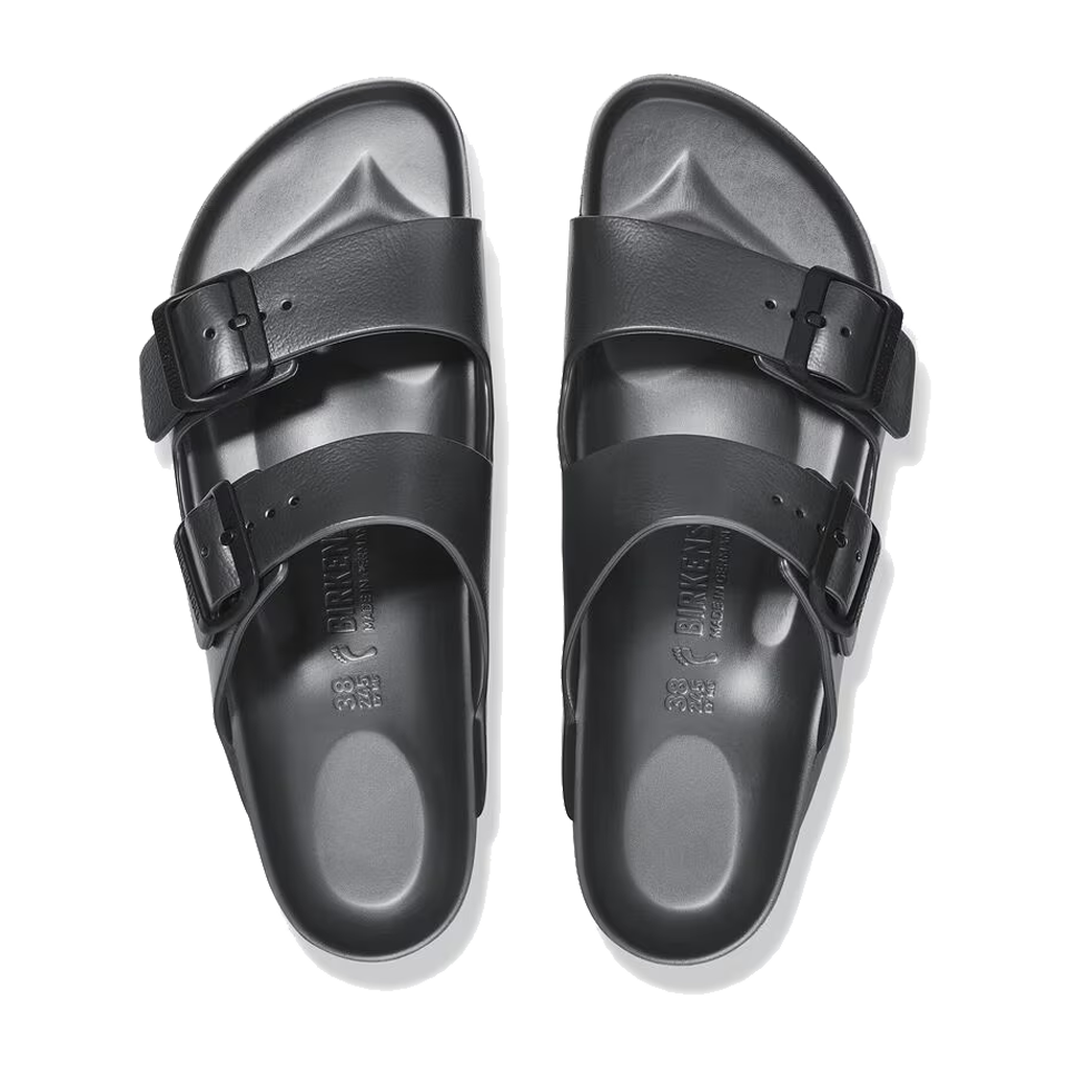 Birkenstock Arizona EVA Narrow Width Metallic Anthracite