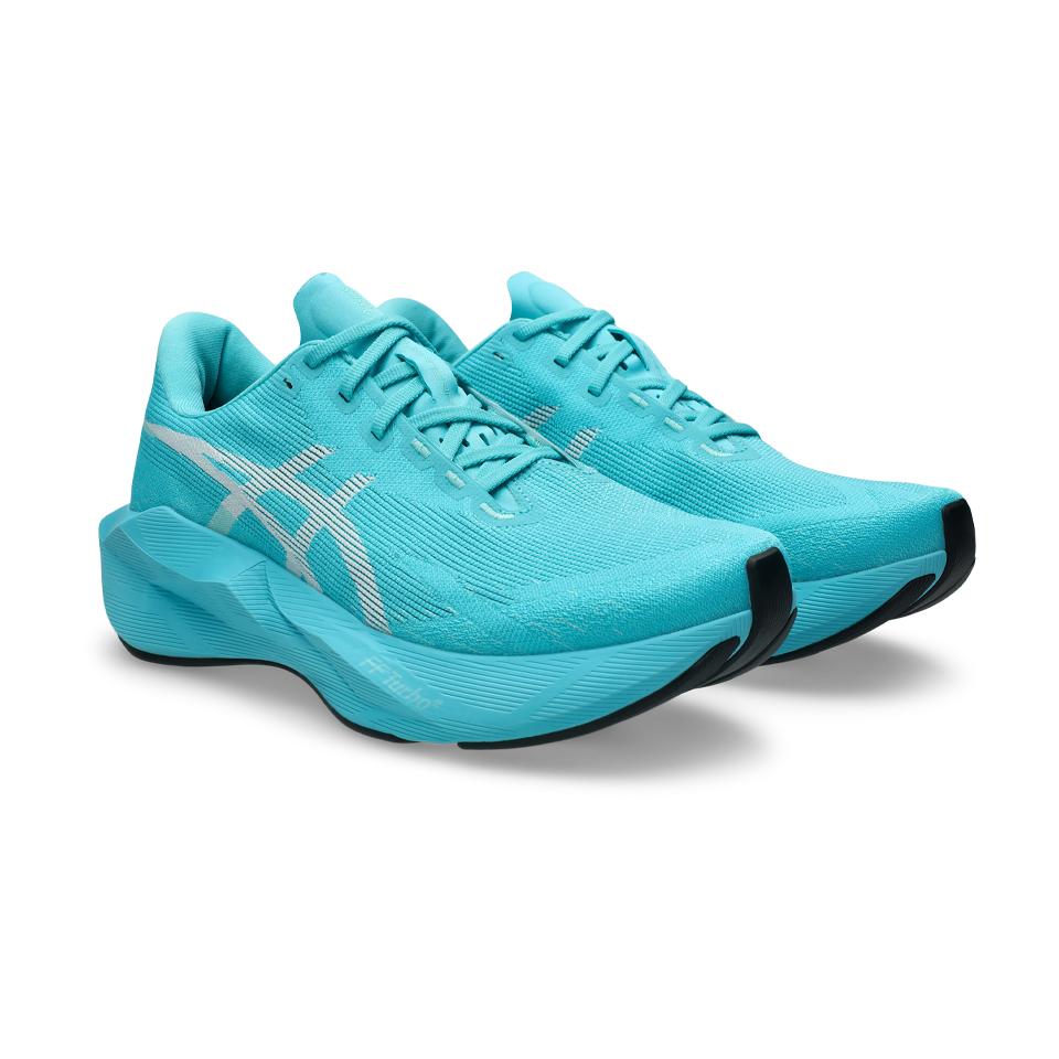 ASICS Men's NOVABLAST 6 Energy Aqua/White