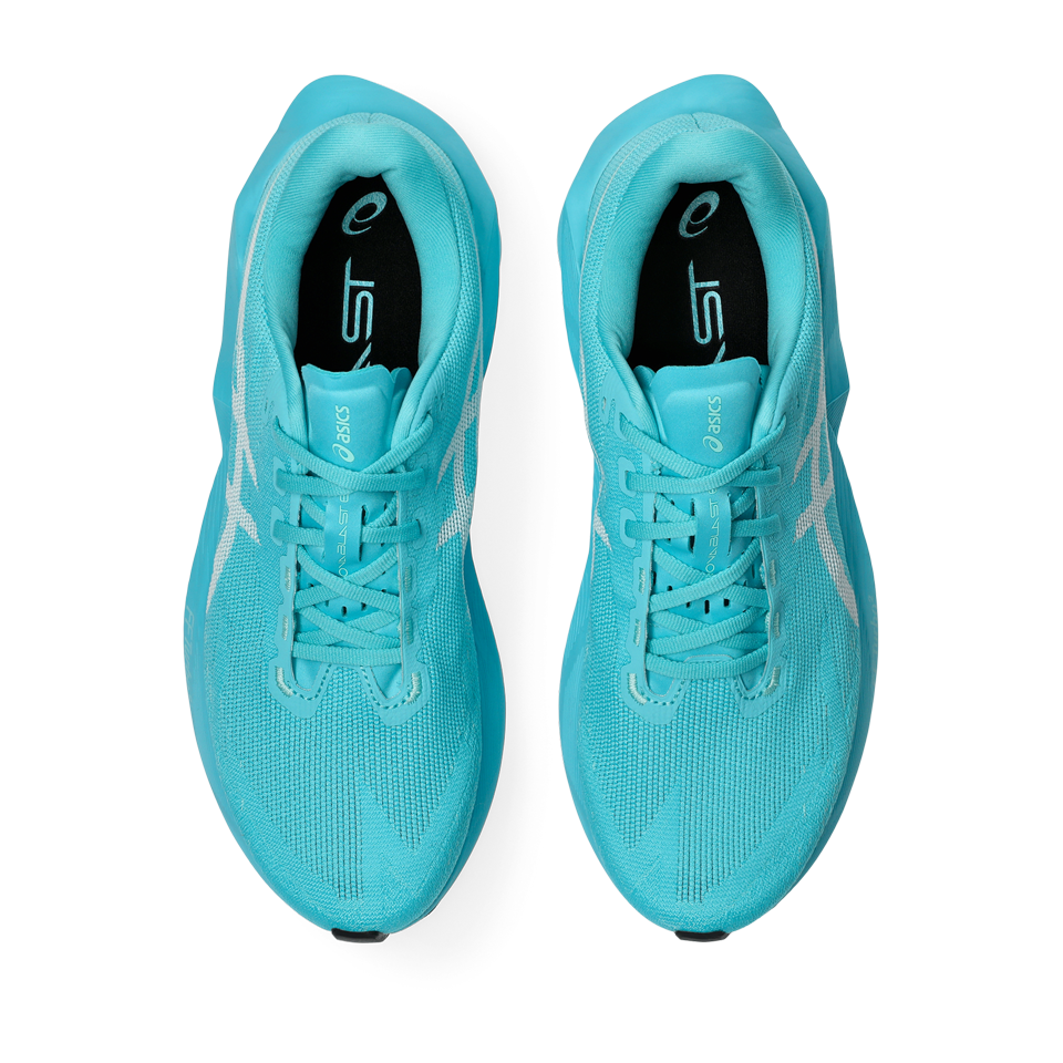 ASICS Men's NOVABLAST 6 Energy Aqua/White