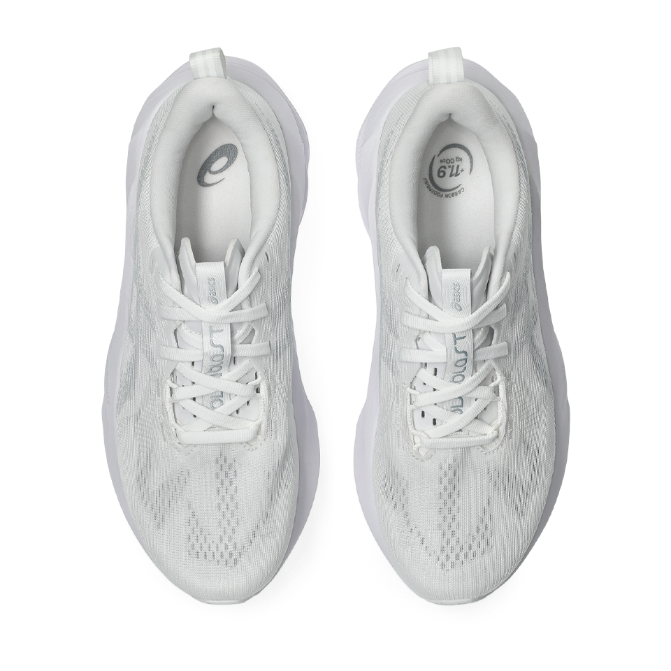 ASICS Women's NOVABLAST 5 White/Piedmont Grey