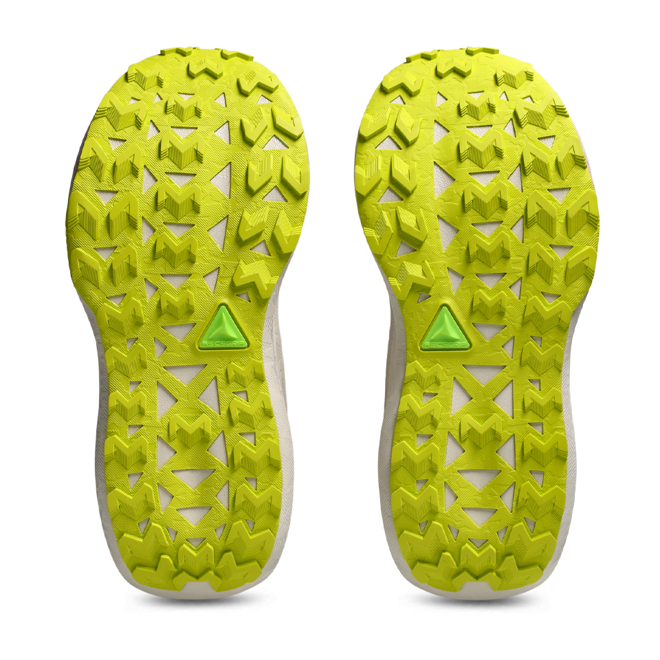 ASICS Women's TRABUCO MAX 5 Mineral Beige/Aurora Green