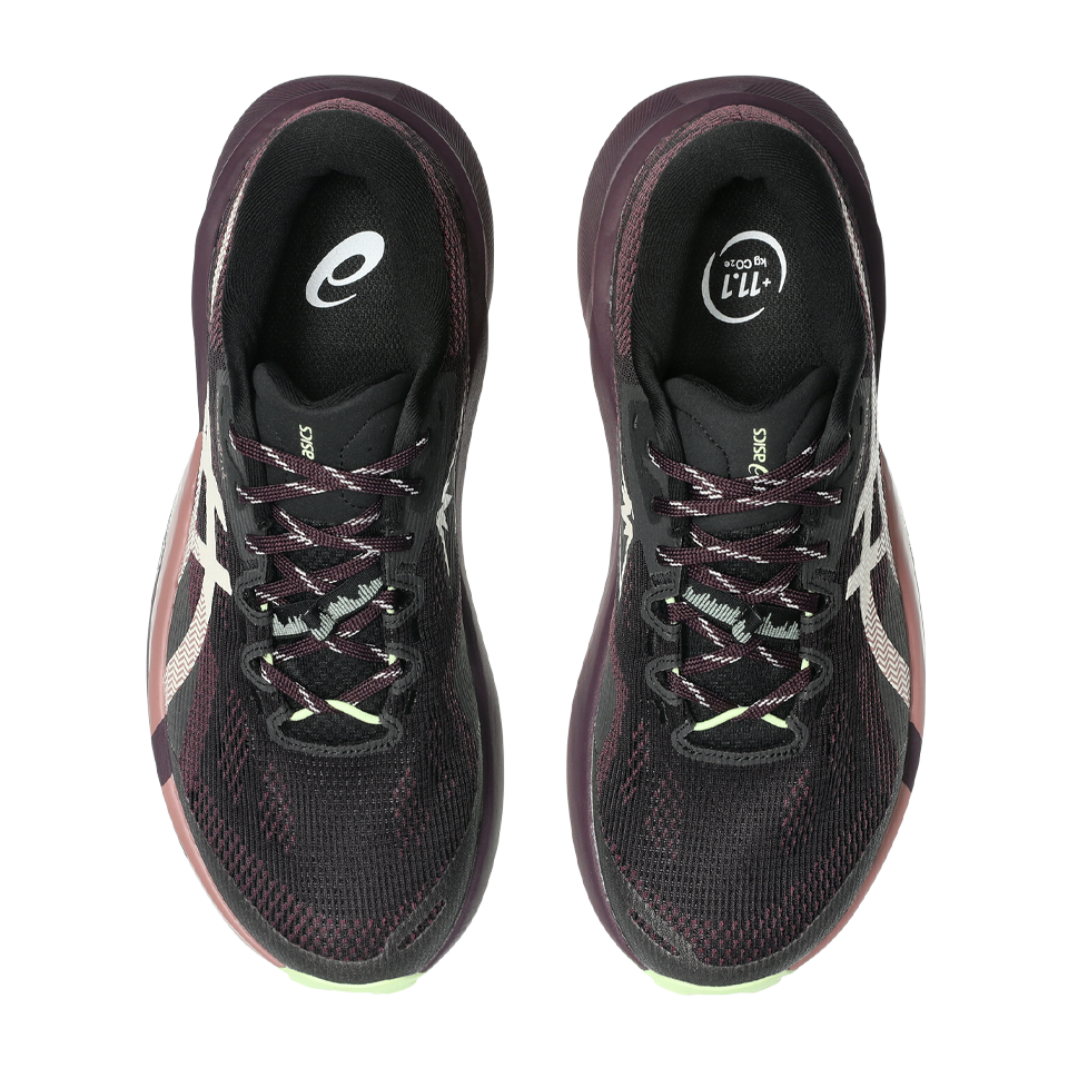 ASICS Women's TRABUCO 14 Black/Dark Aubergine