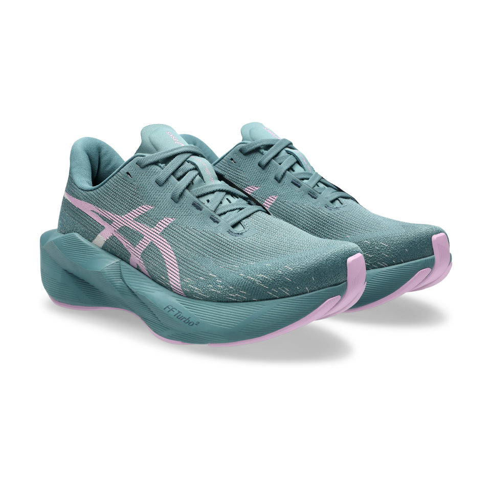 ASICS Women's NOVABLAST 6 Foggy Teal/Hazy Lilac