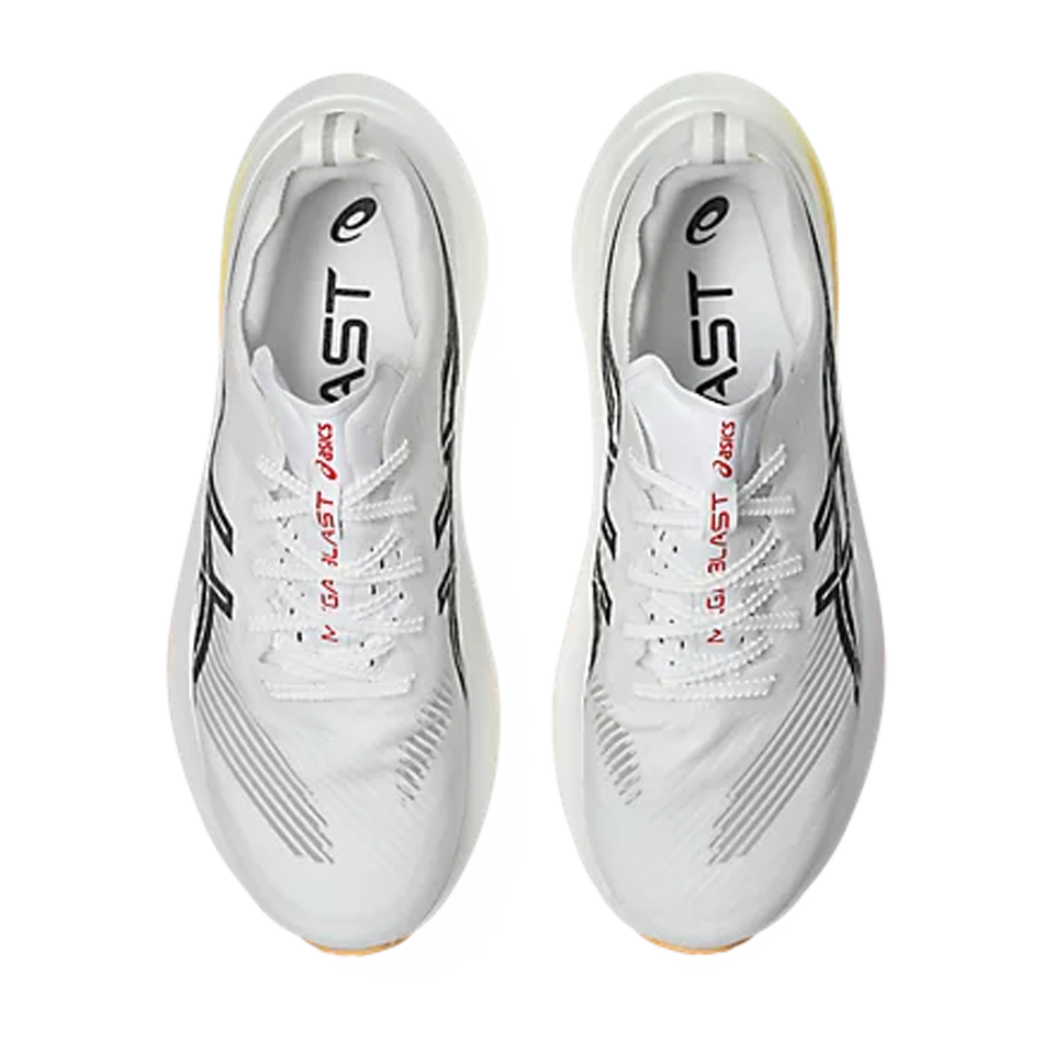 ASICS Unisex MEGABLAST White/Orange Glow