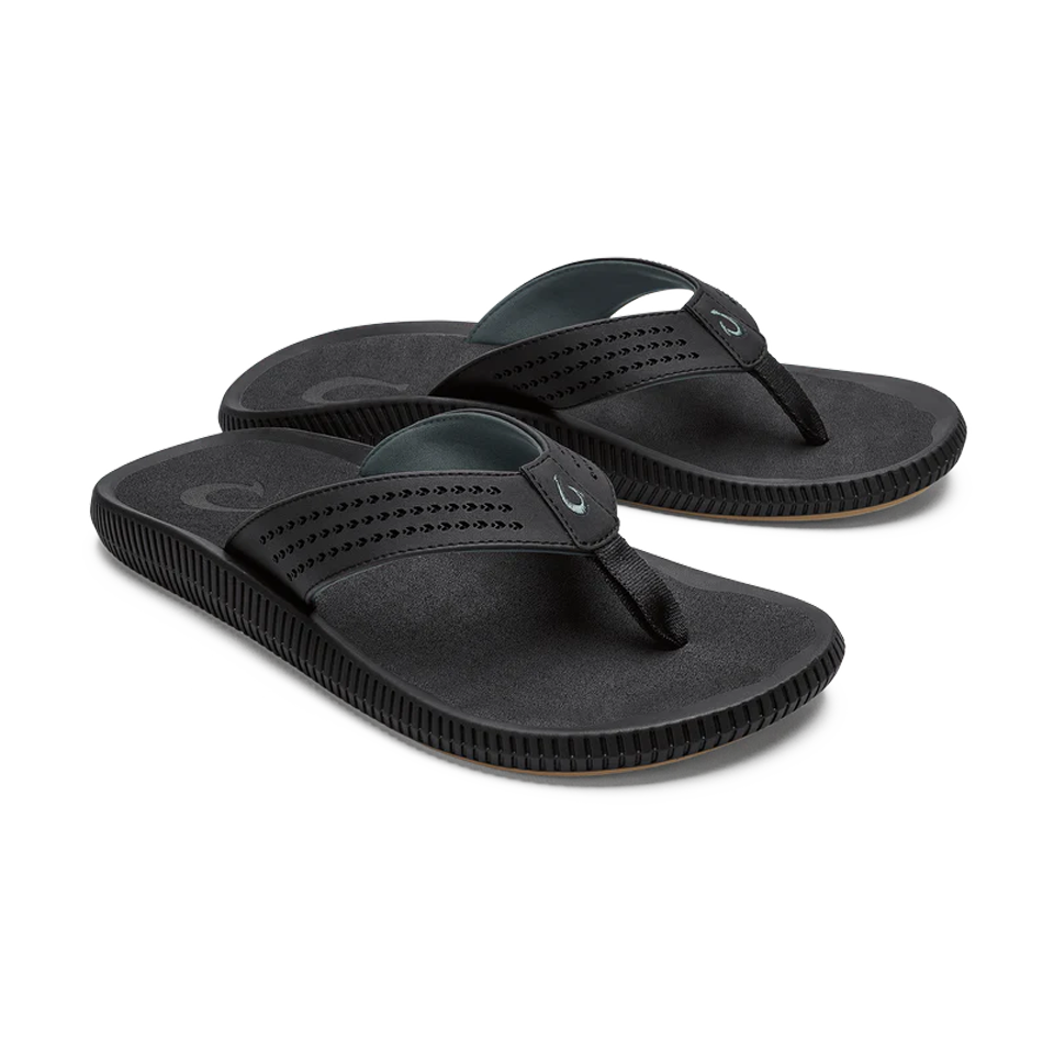 OluKai Men's Ulele Dark Lava Rock/Lava Rock
