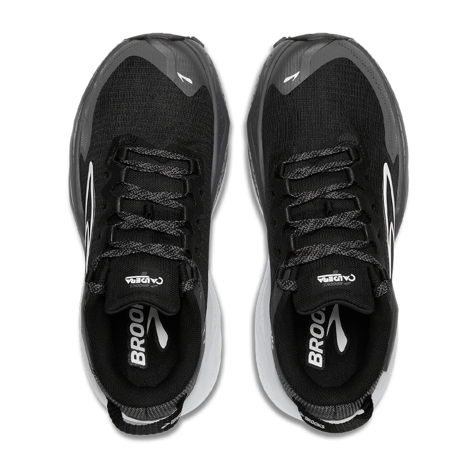 Brooks Men's Caldera 8 Black/Blackened Pearl/White