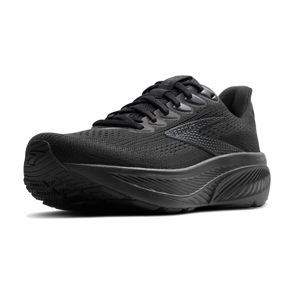 Brooks Men's Ghost 17 4E Width Black/Black/Ebony