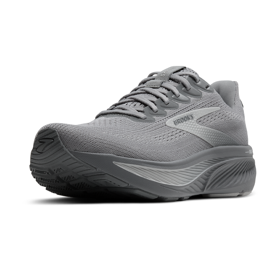 Brooks Men's Ghost 17 2E Width Primer Gray/Oyster Mushroom