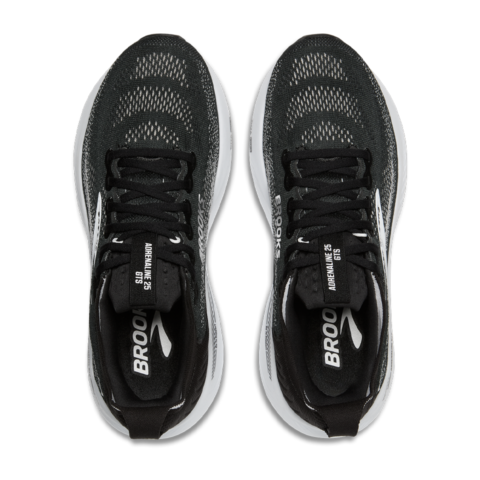 Brooks Men's Adrenaline GTS 25 D Width Black/White