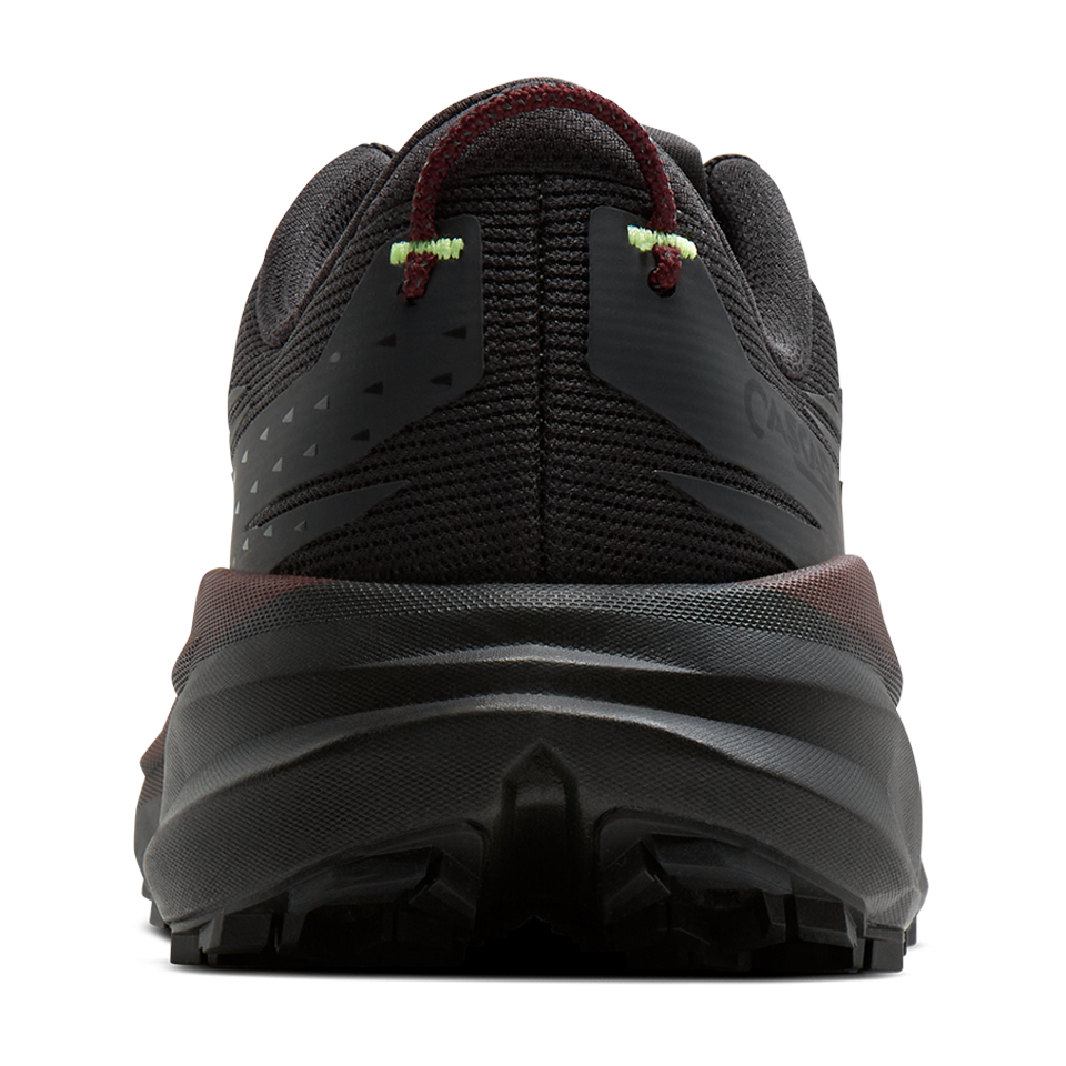 Brooks Men's Cascadia 19 Phantom/Rum Raisin/Green