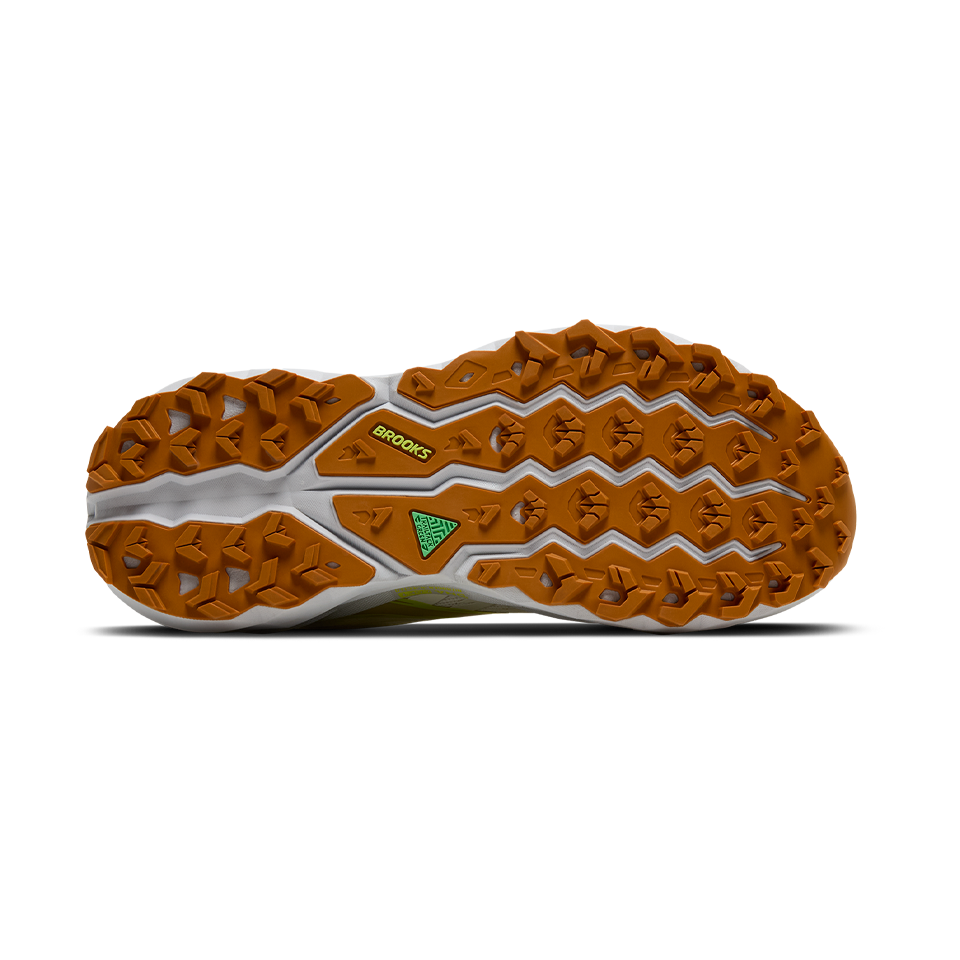 Brooks Men's Cascadia 19 Coconut/Olive/Ginger