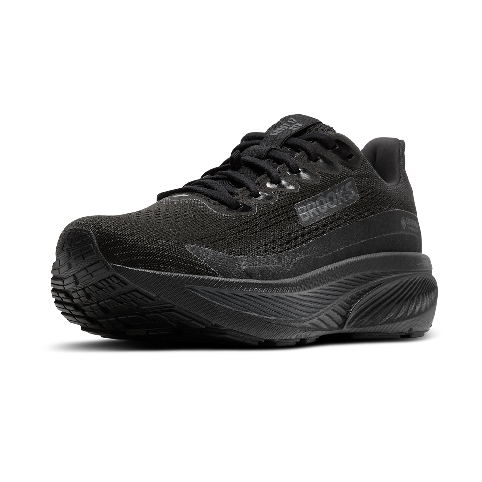 Brooks Men's Ghost 17 GTX Black/Black/Ebony
