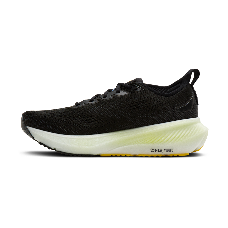 Brooks Men's Glycerin 23 D Width Black/Cyber Yellow/Nightlife