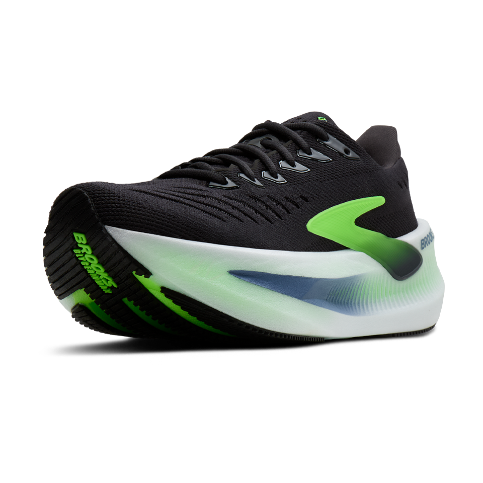 Brooks Men's Glycerin Max 2 Phantom/White/Green Gecko