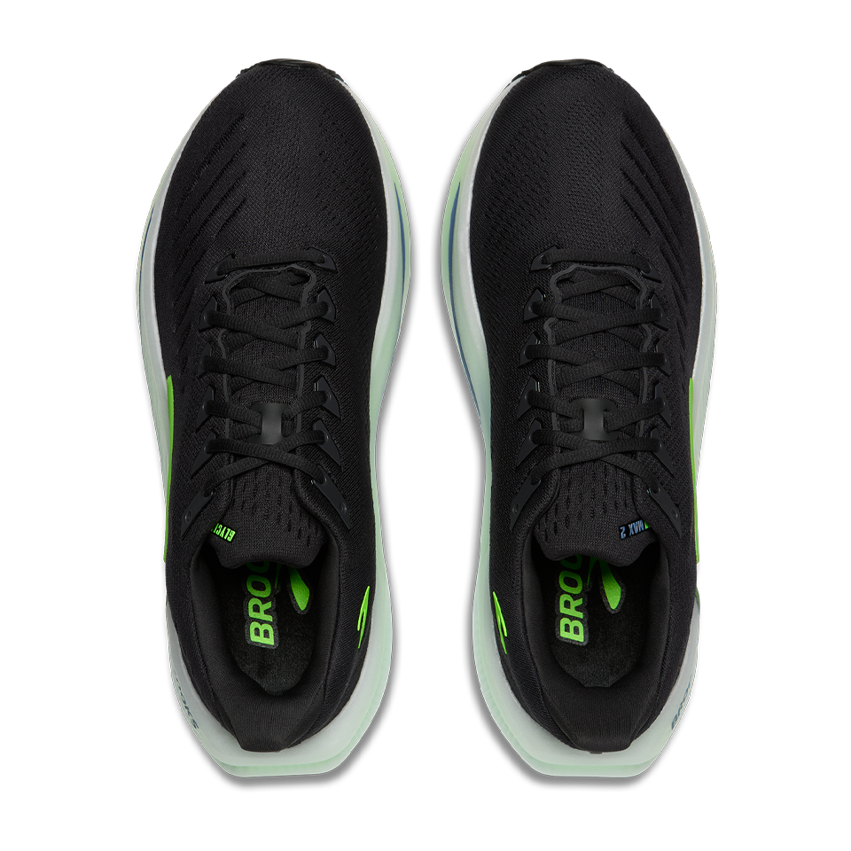 Brooks Men's Glycerin Max 2 Phantom/White/Green Gecko