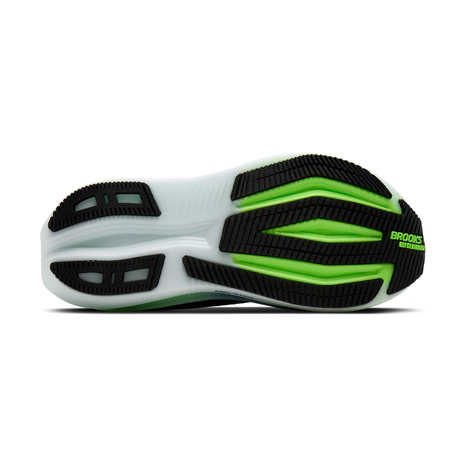 Brooks Men's Glycerin Max 2 Phantom/White/Green Gecko
