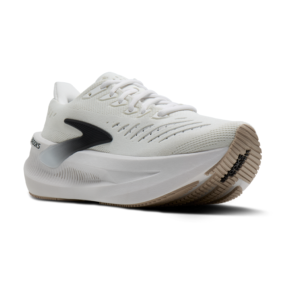 Brooks Men's Glycerin Max 2 White/Black/Chateau Gray