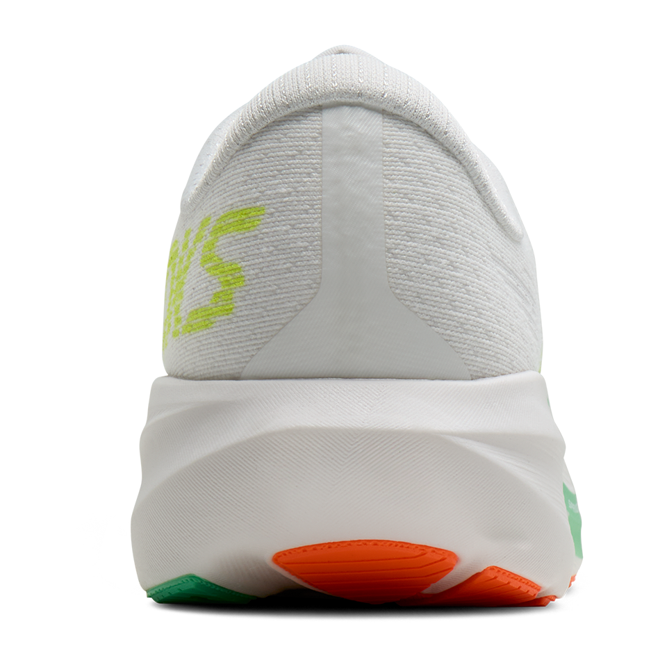 Brooks Men's Ghost Amp White/Paradise Green/Nightlife