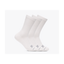 HOKA Crew Run Sock 3-Pack White/White/White