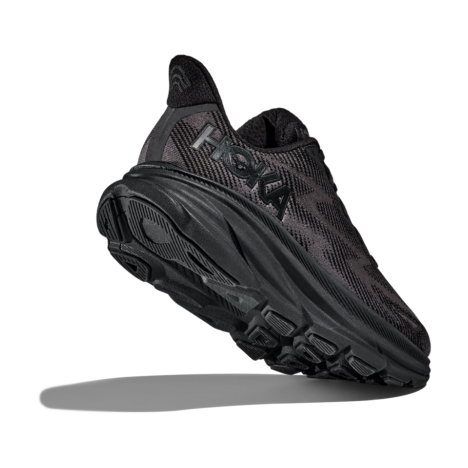 HOKA Men's Clifton 9 Black/Black