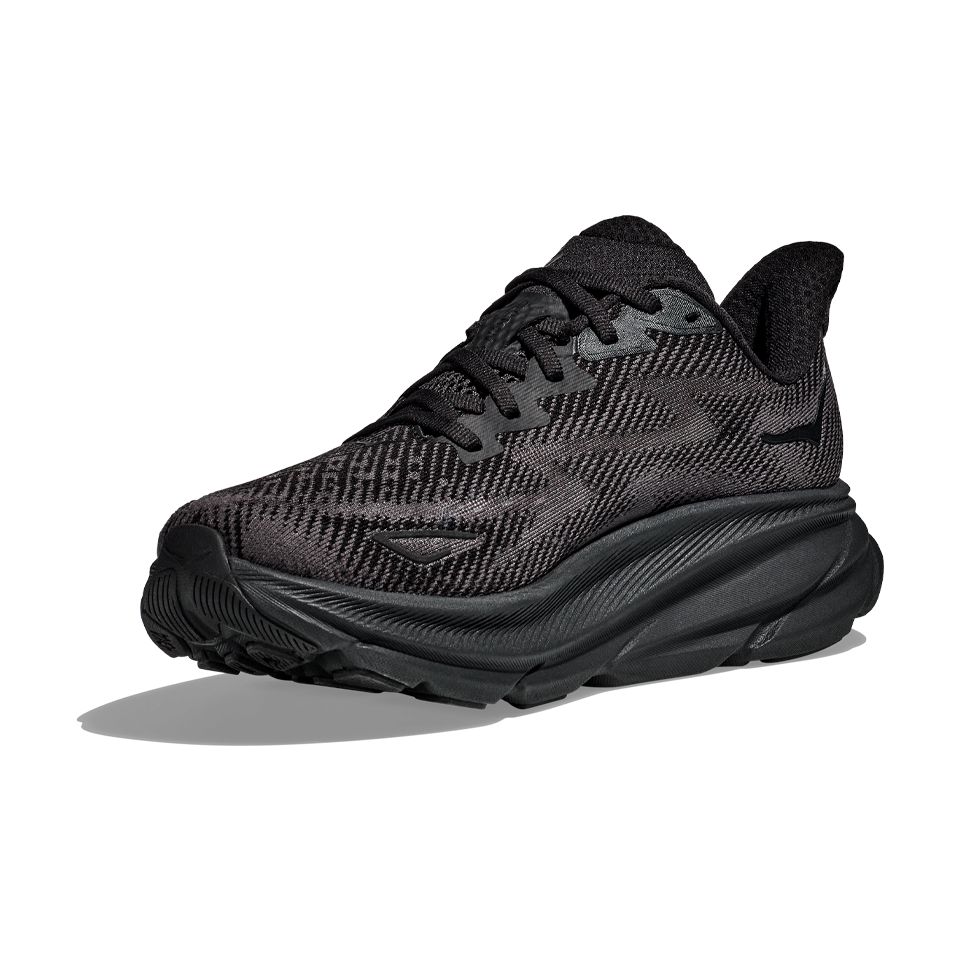 HOKA Men's Clifton 9 Black/Black