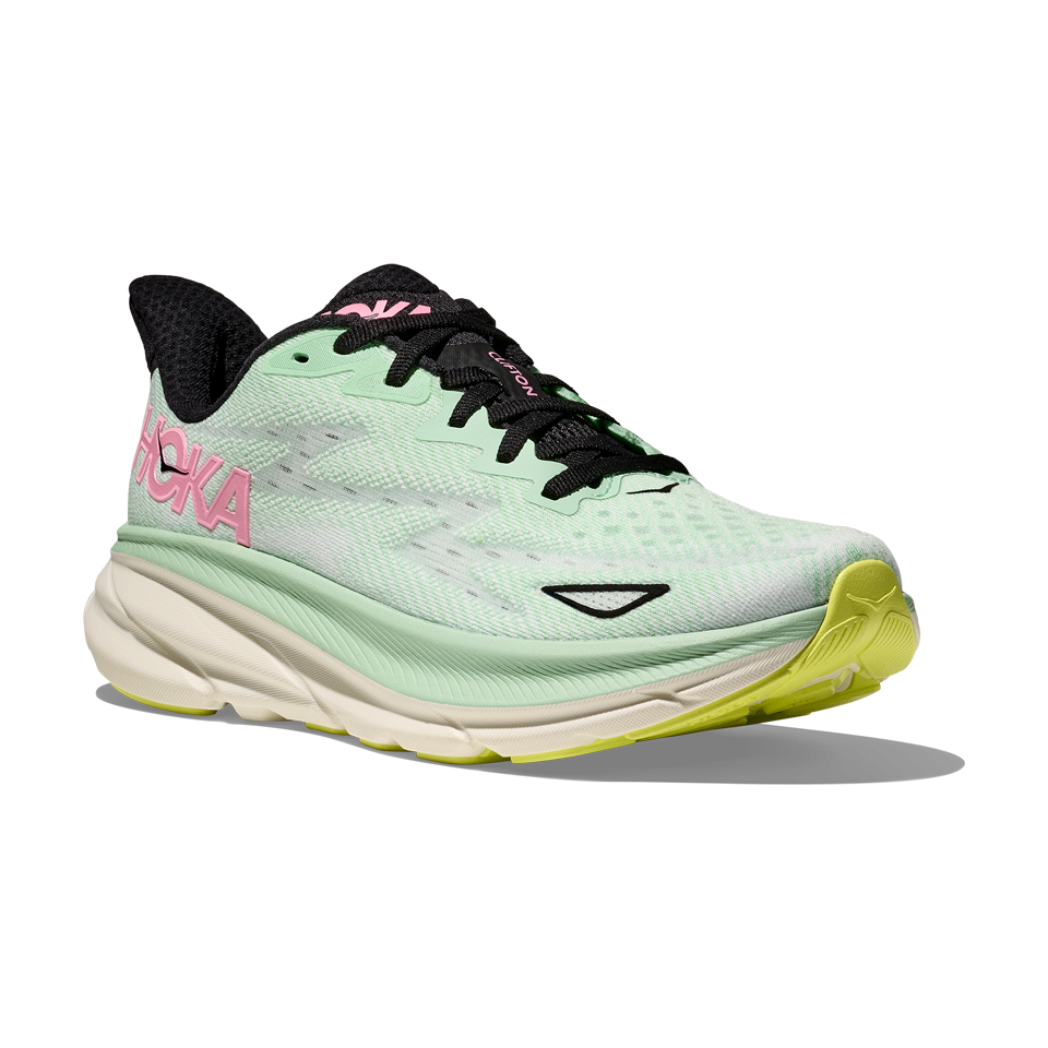 HOKA Women's Clifton 9 Mint Fluorite/Snow Melt