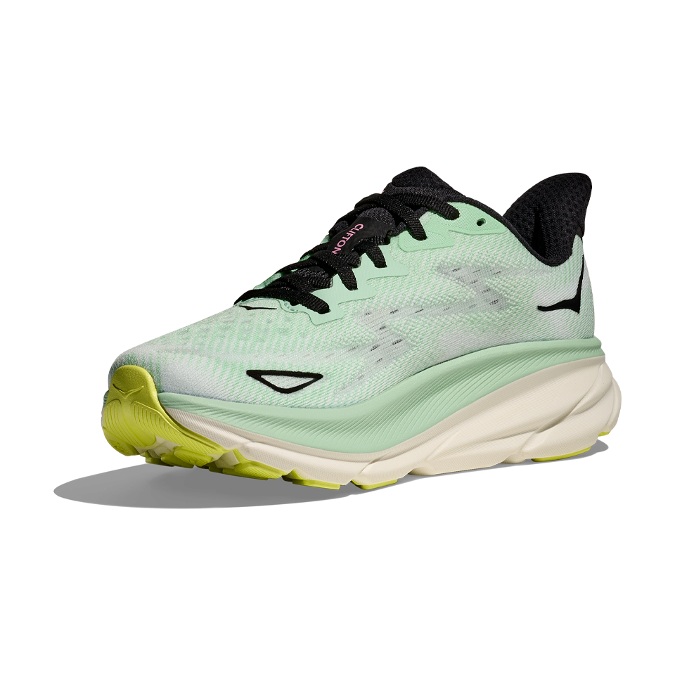 HOKA Women's Clifton 9 Mint Fluorite/Snow Melt