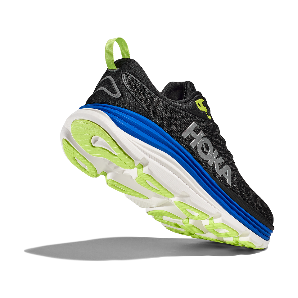 HOKA Men's Gaviota 5 Black/Electric Cobalt