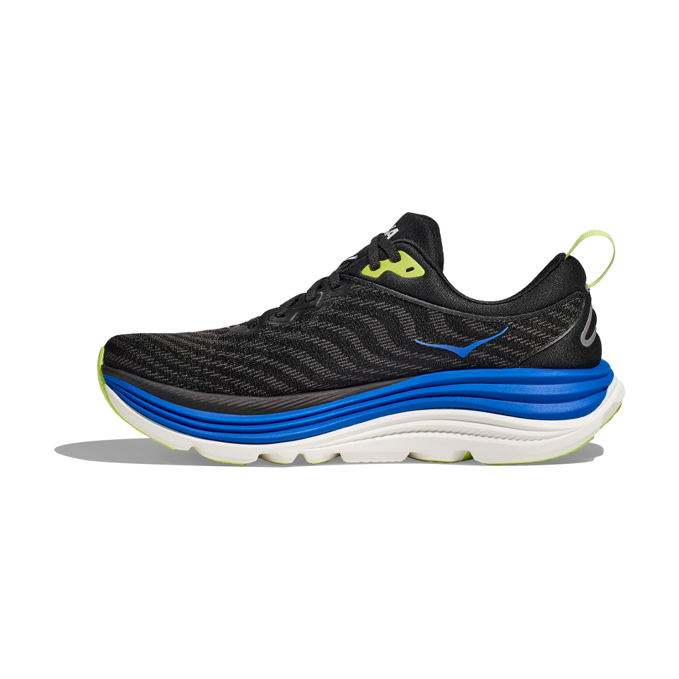 HOKA Men's Gaviota 5 Black/Electric Cobalt