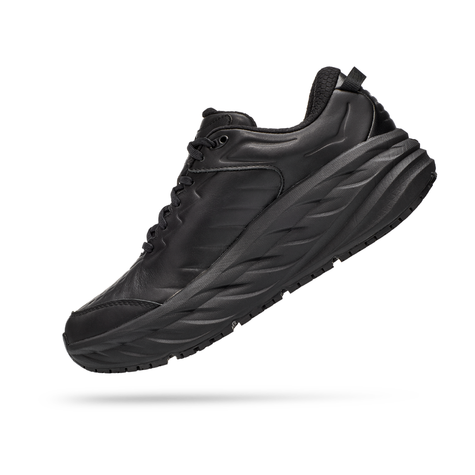 HOKA Men's Bondi SR Wide Black/Black