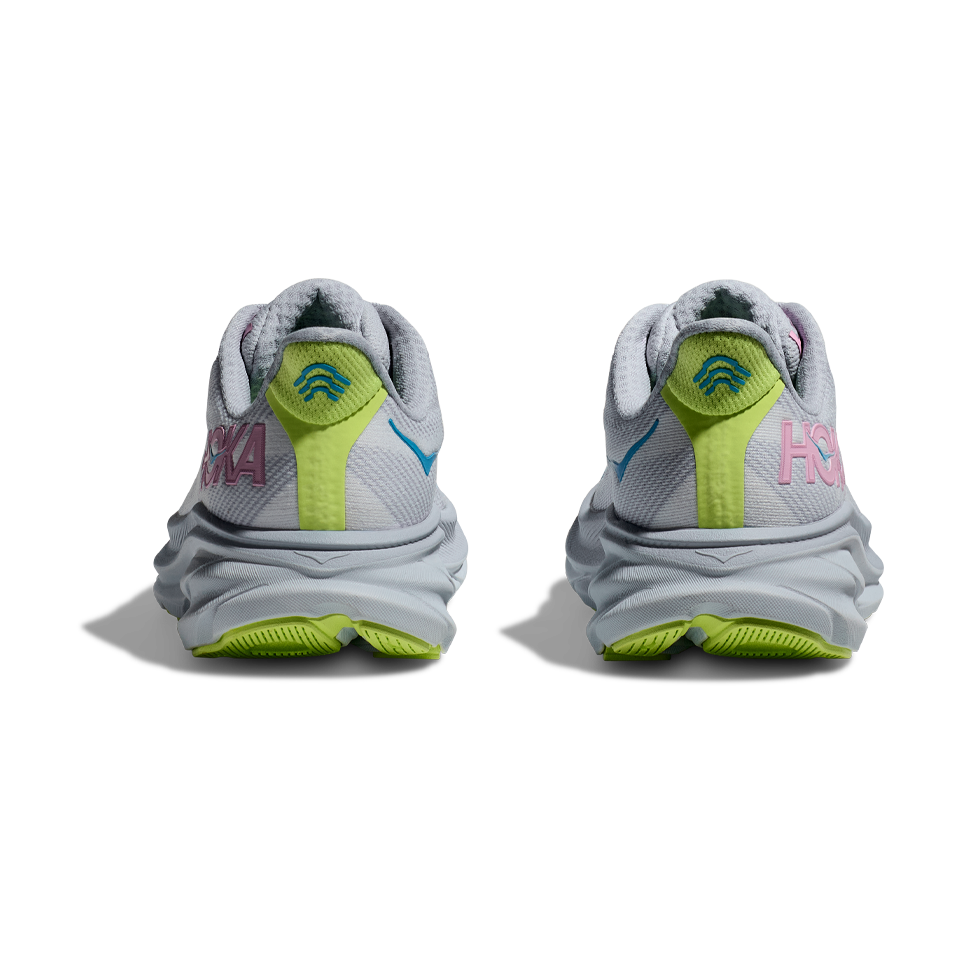 HOKA Women's Clifton 9 Wide Gull/Sea Ice