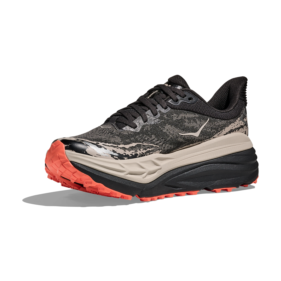 HOKA Women's Stinson 7 Black/Putty