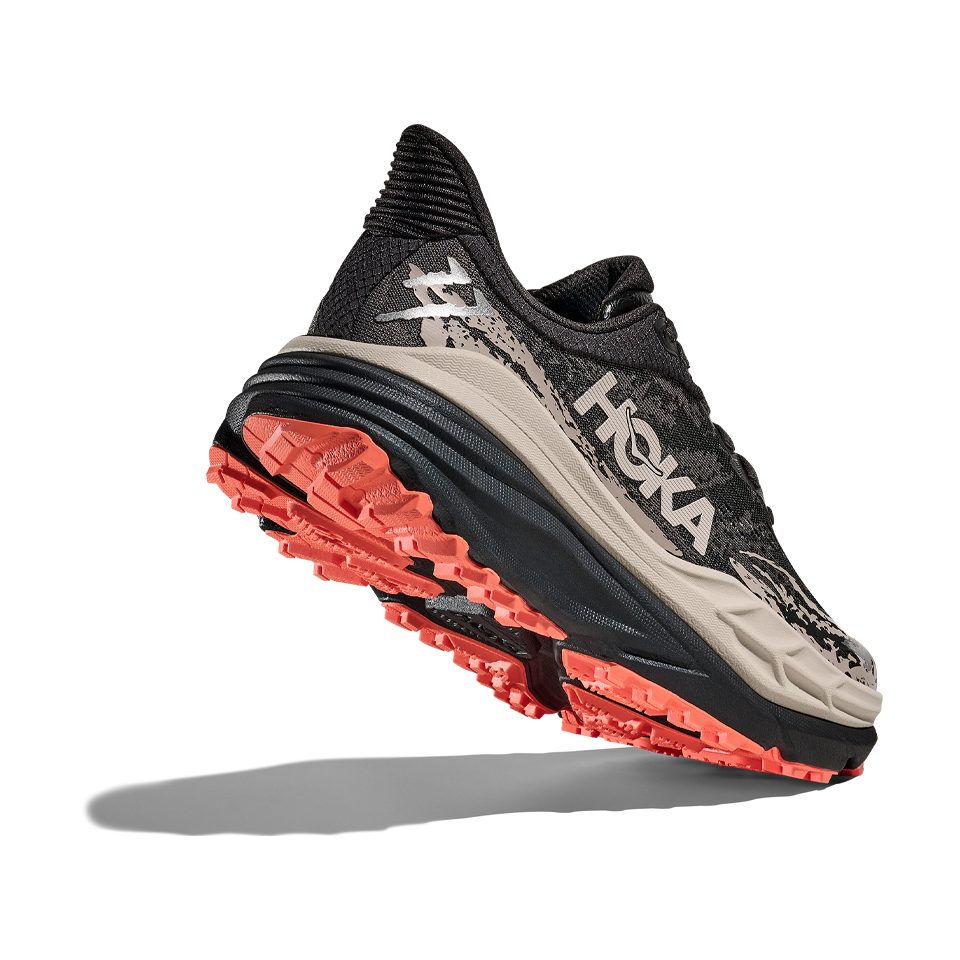 HOKA Women's Stinson 7 Black/Putty