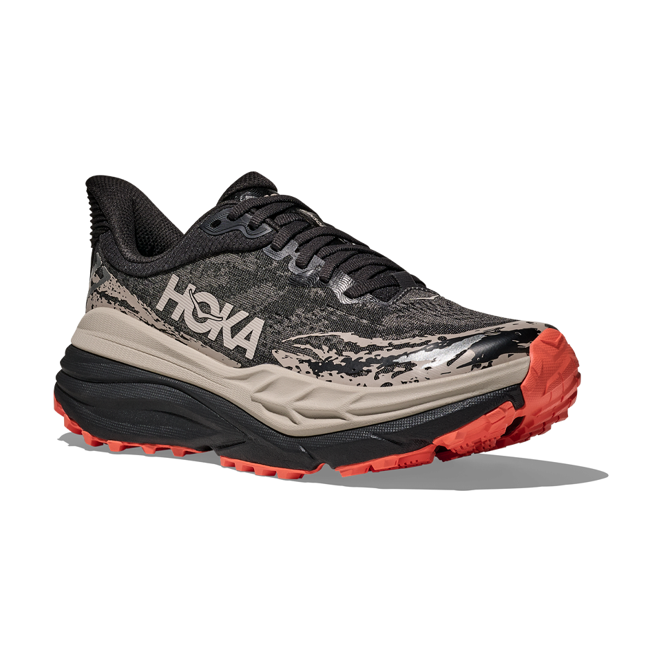 HOKA Women's Stinson 7 Black/Putty