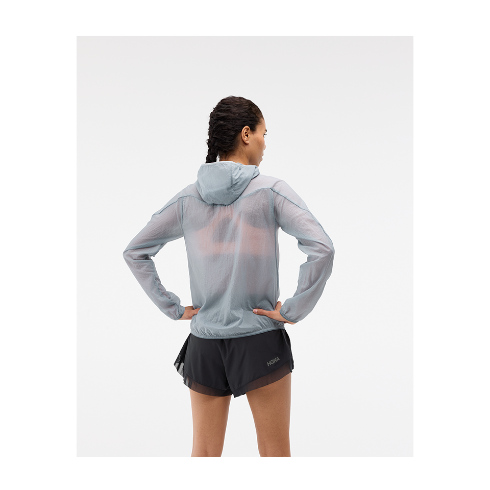 HOKA Women's Skyflow Jacket Mineral Blue