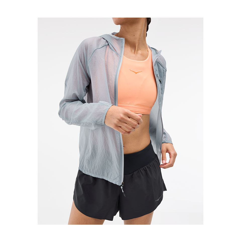HOKA Women's Skyflow Jacket Mineral Blue