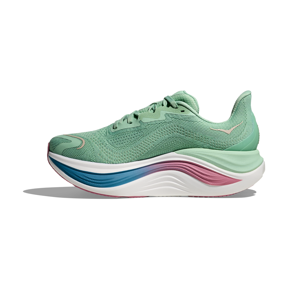 HOKA Women's Skyward X Jadeite/Dried Rose