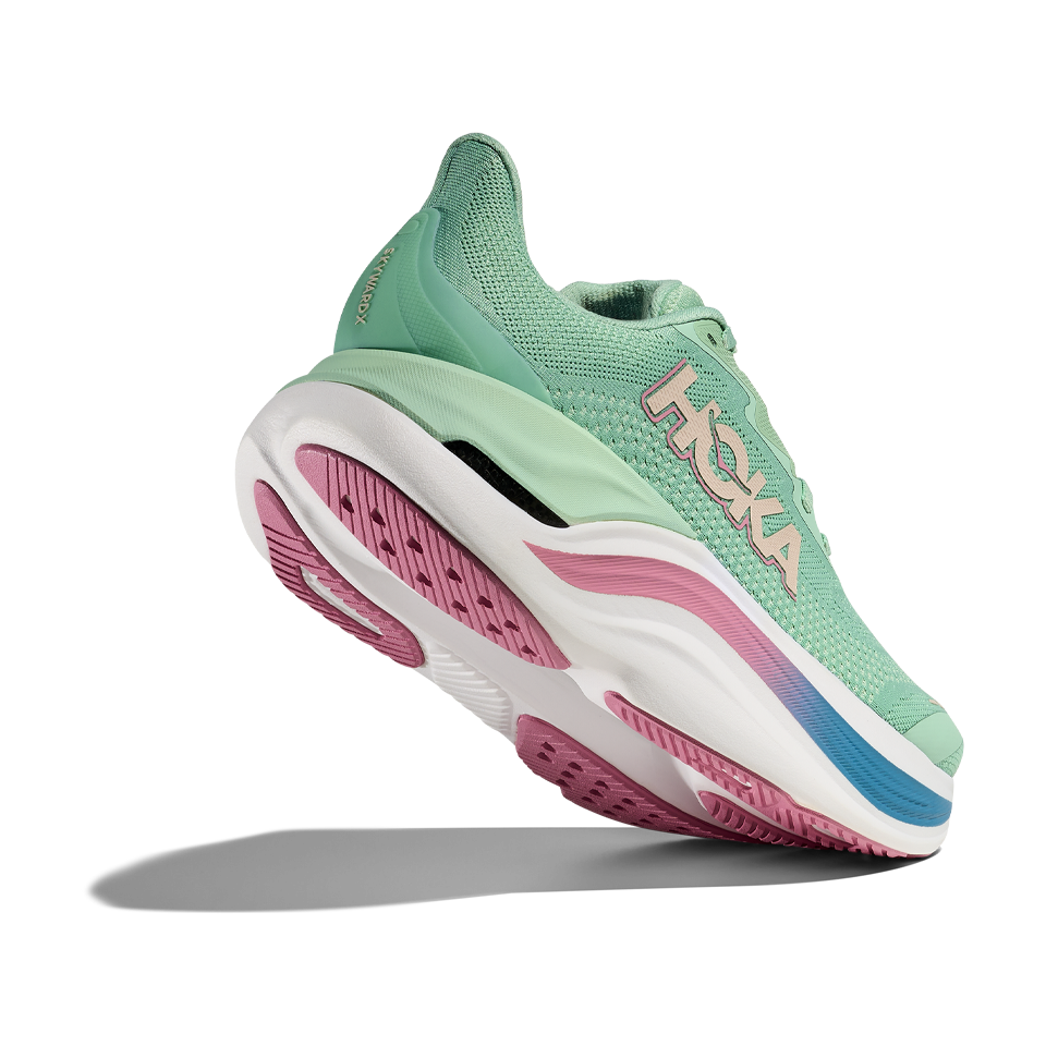 HOKA Women's Skyward X Jadeite/Dried Rose