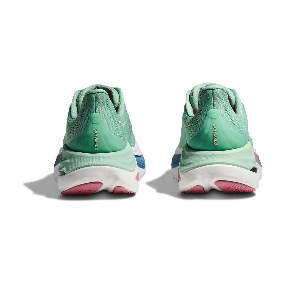 HOKA Women's Skyward X Jadeite/Dried Rose