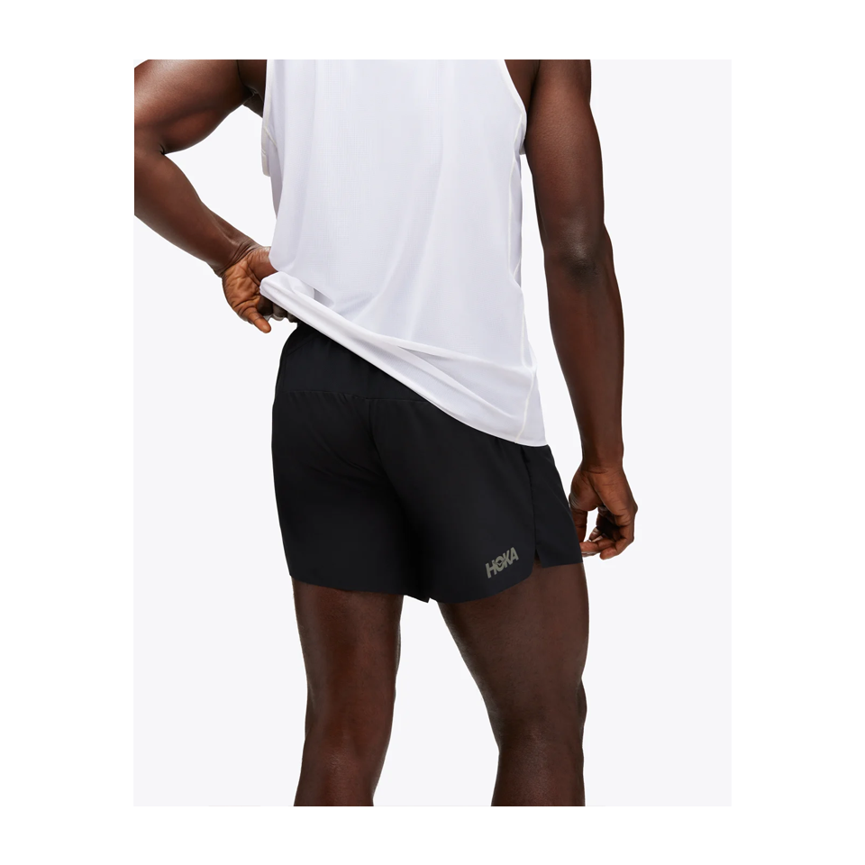 HOKA Men's Glide 5'' Short w/Brief Black