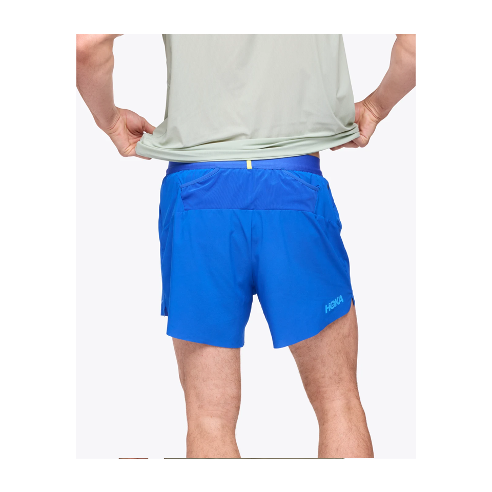 HOKA Men's Glide 5'' Short w/Brief Ultramarine
