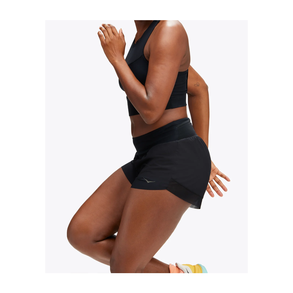 HOKA Women's Glide 4'' Short Black