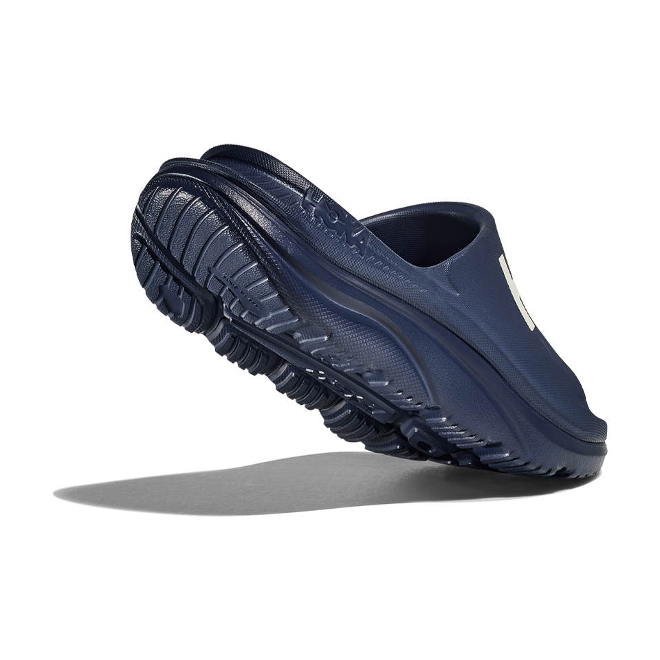 HOKA All Gender Ora Athletic Slide Varsity Navy/White