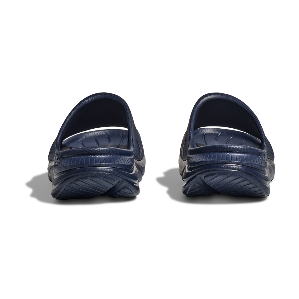 HOKA All Gender Ora Athletic Slide Varsity Navy/White
