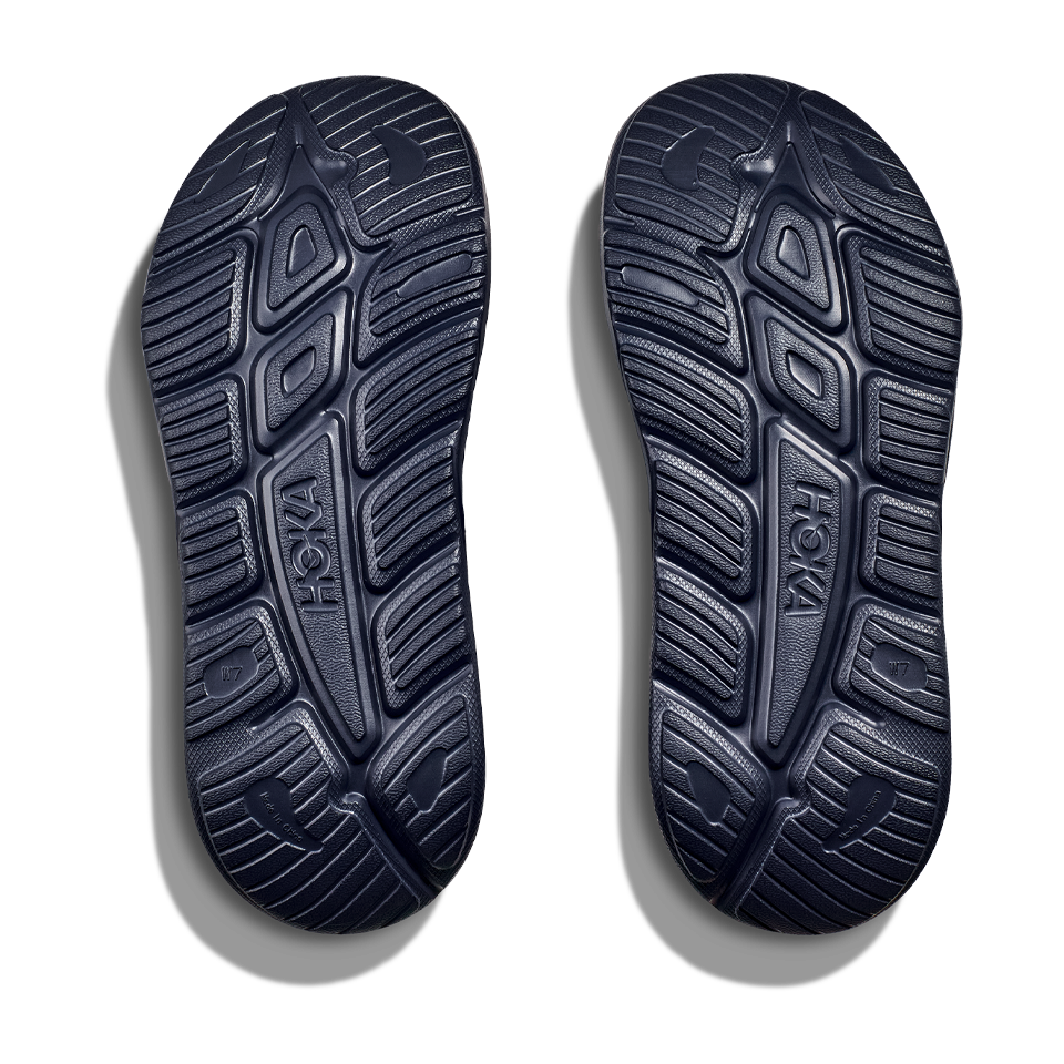 HOKA All Gender Ora Athletic Slide Varsity Navy/White