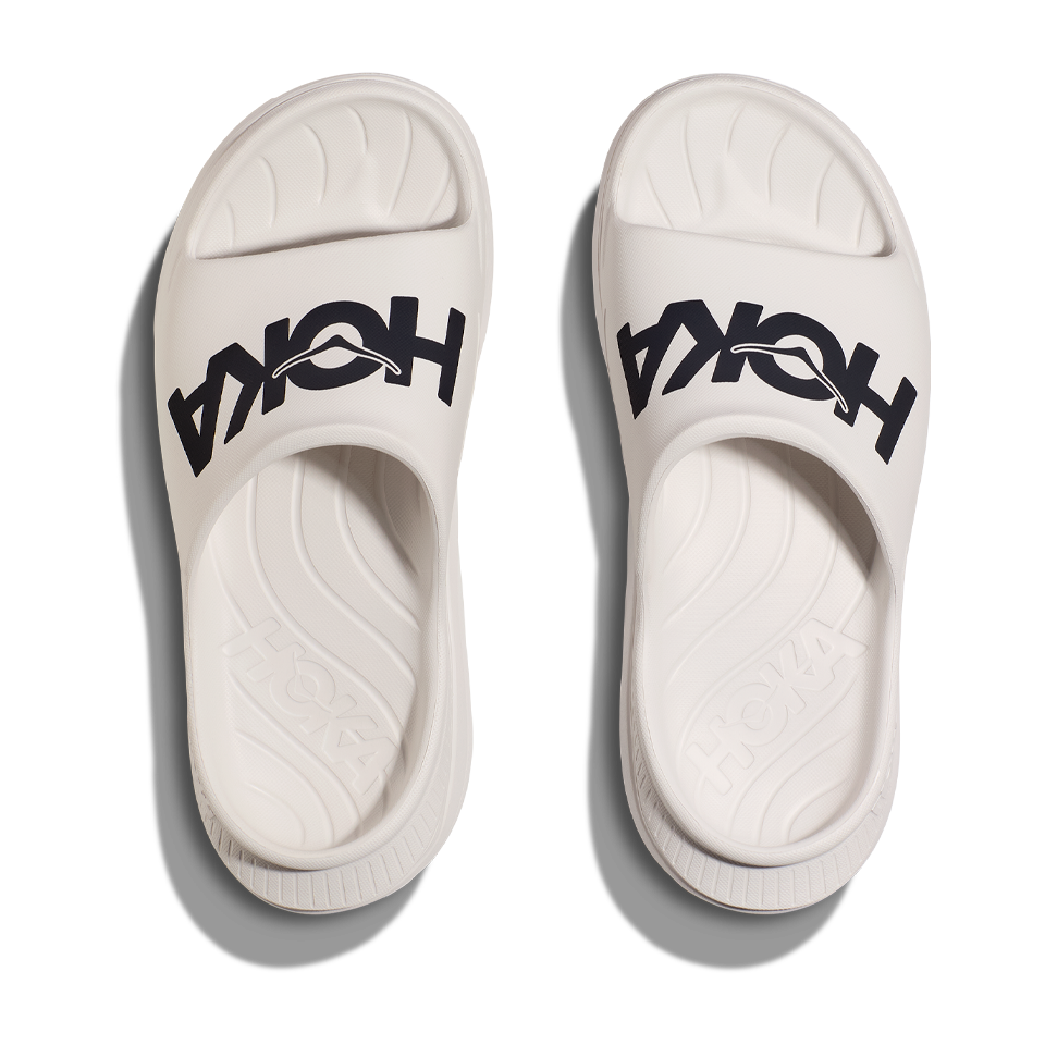 HOKA All Gender Ora Athletic Slide White/Black