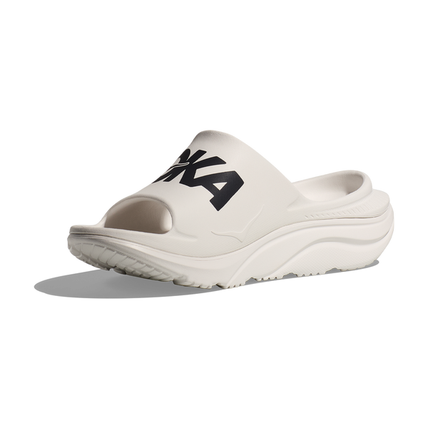 HOKA All Gender Ora Athletic Slide White/Black - Play Stores Inc