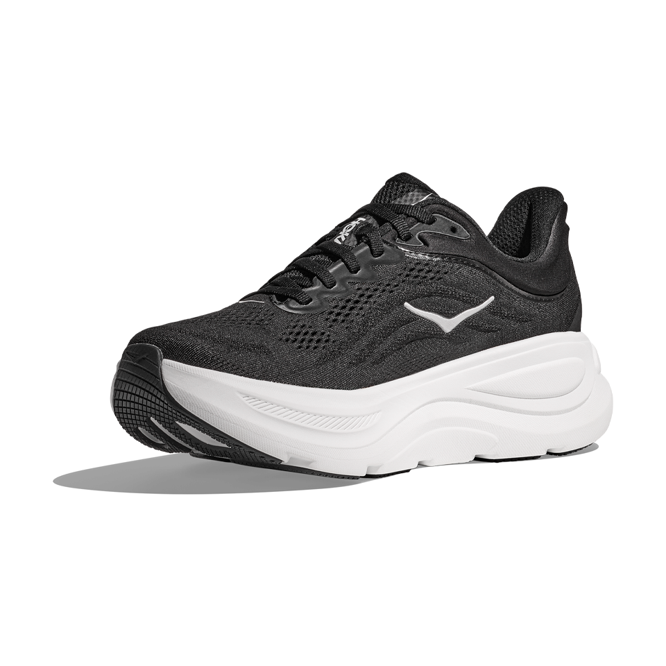 HOKA Men's Bondi 9 Wide Black/White
